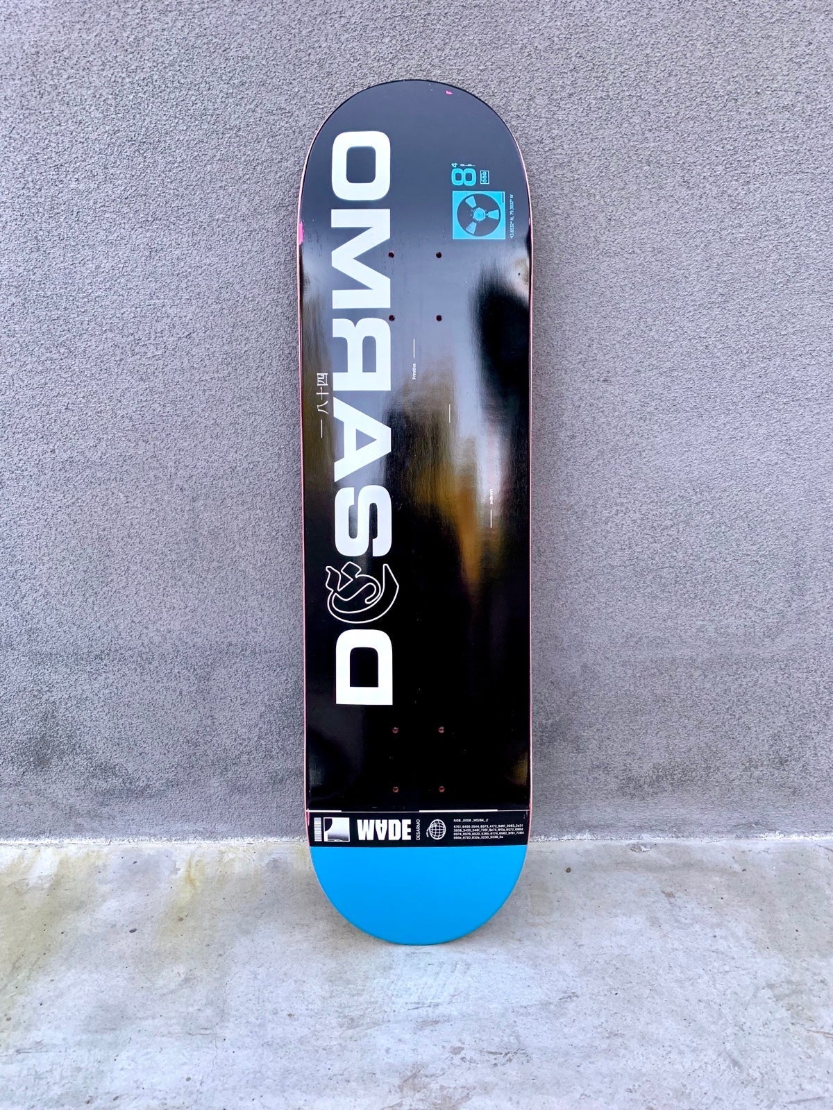 Primitive Wade Desarmo Long Play Skateboard Deck Rare