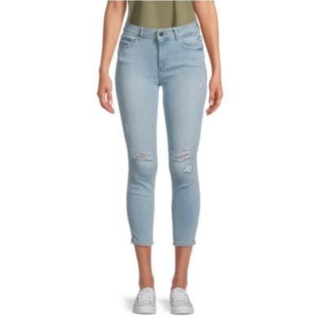 DL1961 Florence Distressed Cropped Jeans size 28 (4-6)