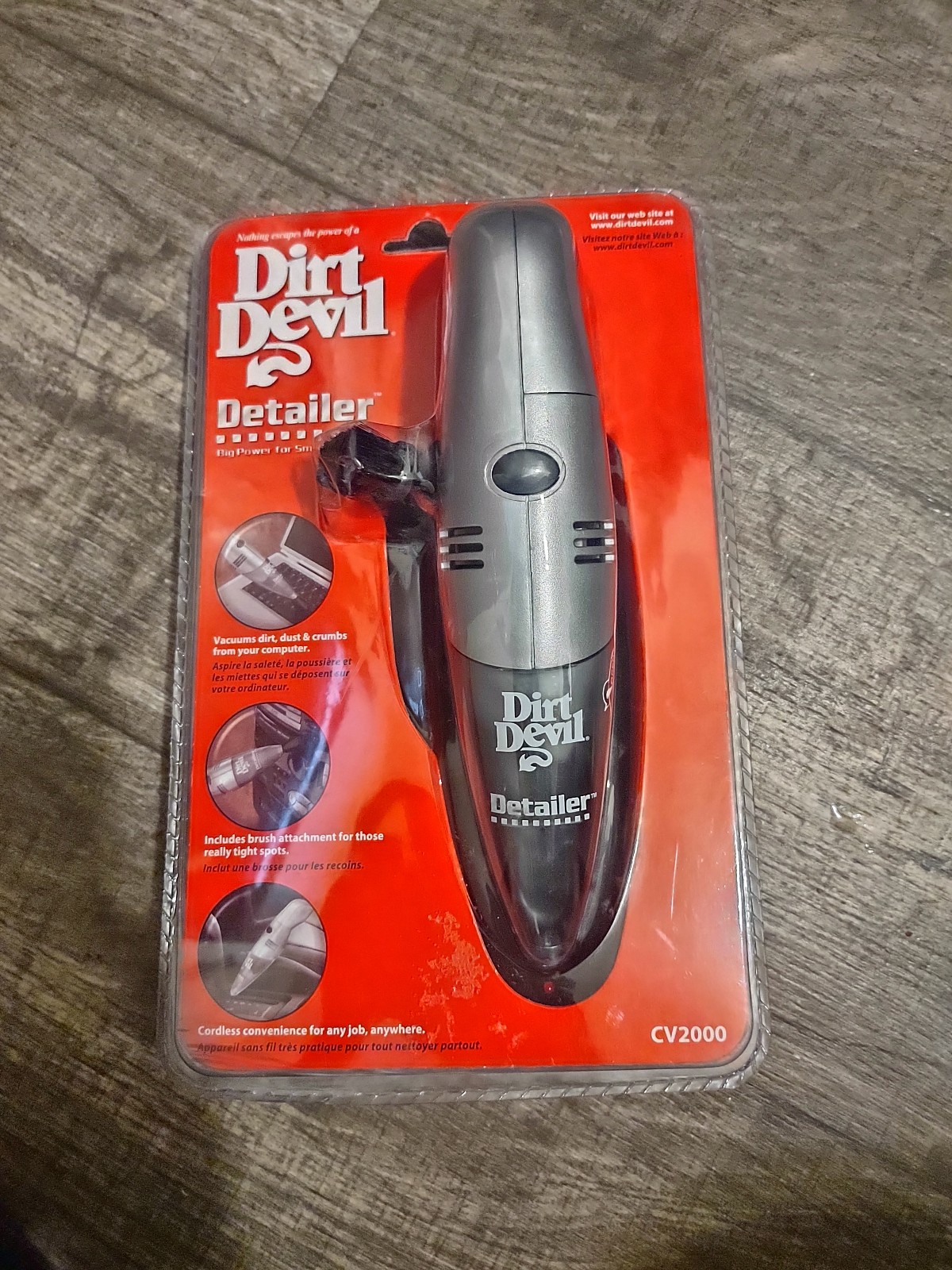 Dirt Devil Detailer Cordless Vacuum Cleaner CV2000 Brand New Sealed