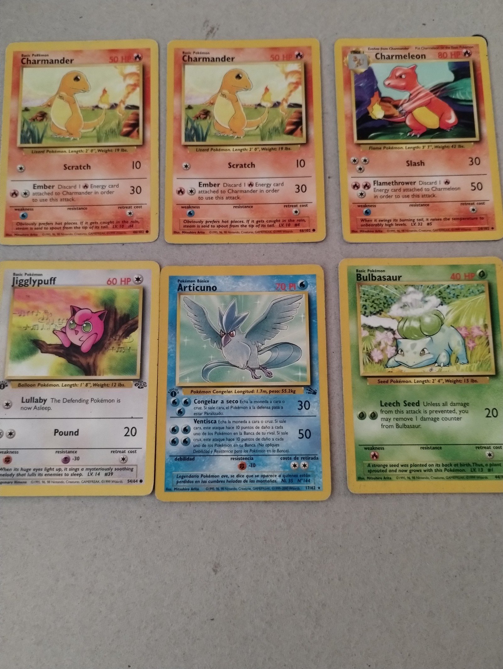 Original Pokemon Cards