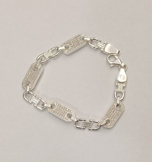 925 sterling silver fancy bracelet