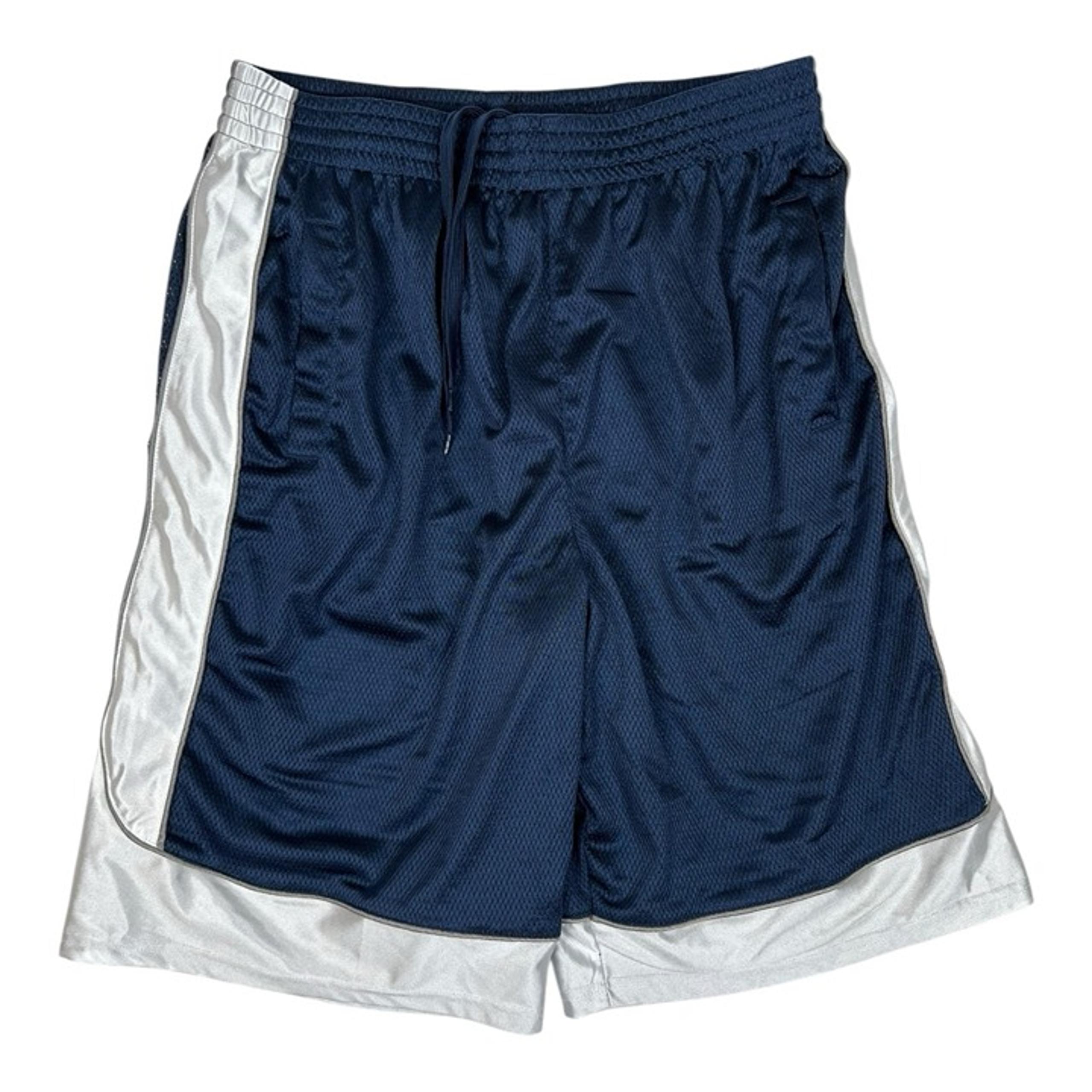 Shaka Wear Hoop Athletic Shorts Men’s Size Large Navy Blue Baggy