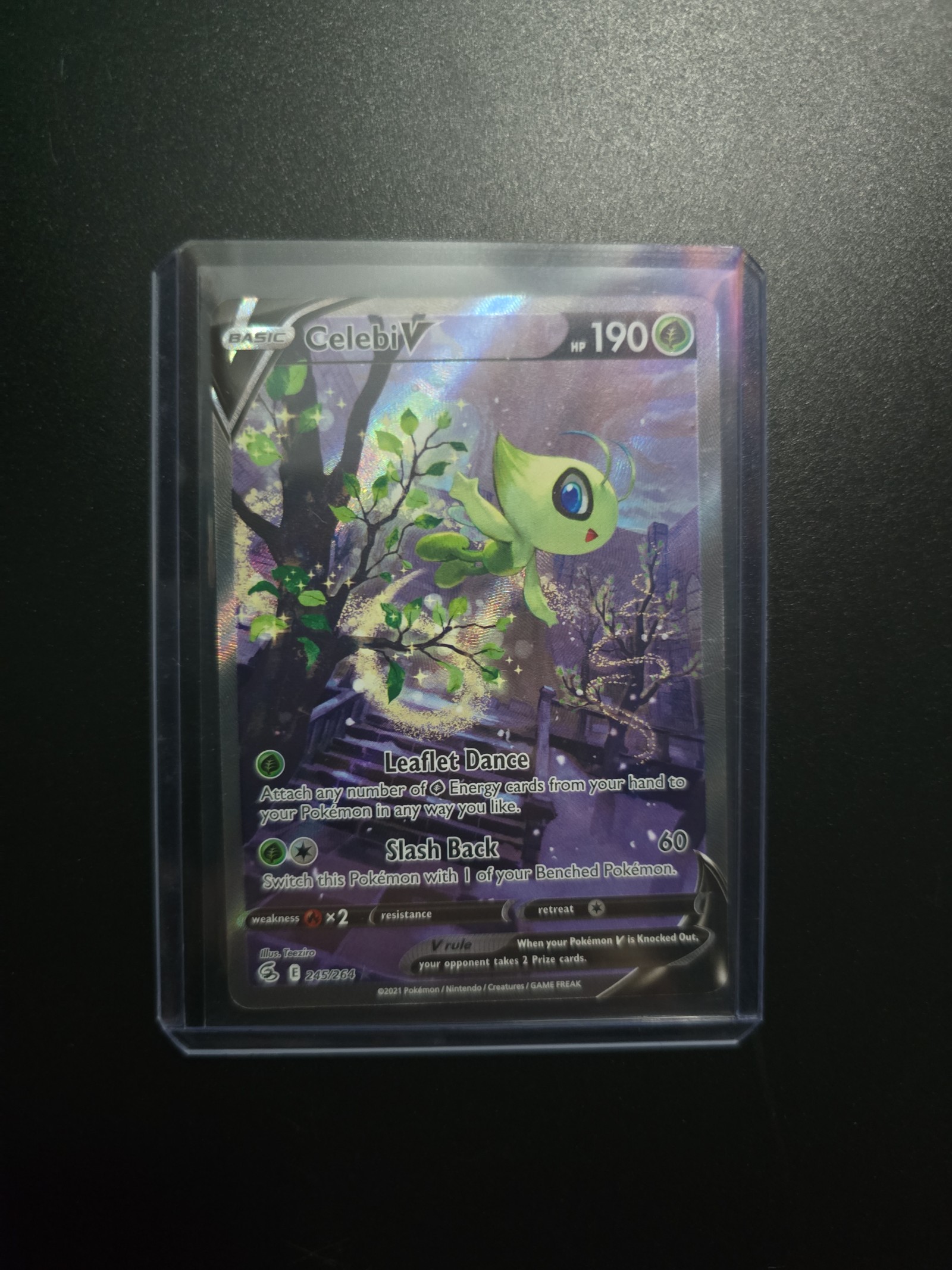 Pokemon Celebi V Full Art