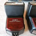 Lot Of 3 Minolta Program 3500 xi 1 Shoe Mount Flash + Leatherette carrying case