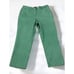 Lands End Womens Green White Gingham Check Capri Pants Pockets Cotton Blend 10