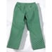 Lands End Womens Green White Gingham Check Capri Pants Pockets Cotton Blend 10
