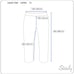 Lands End Womens Green White Gingham Check Capri Pants Pockets Cotton Blend 10