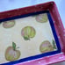 Essex Collection Ceramic Rectangular Serving Tray Fruit Punch