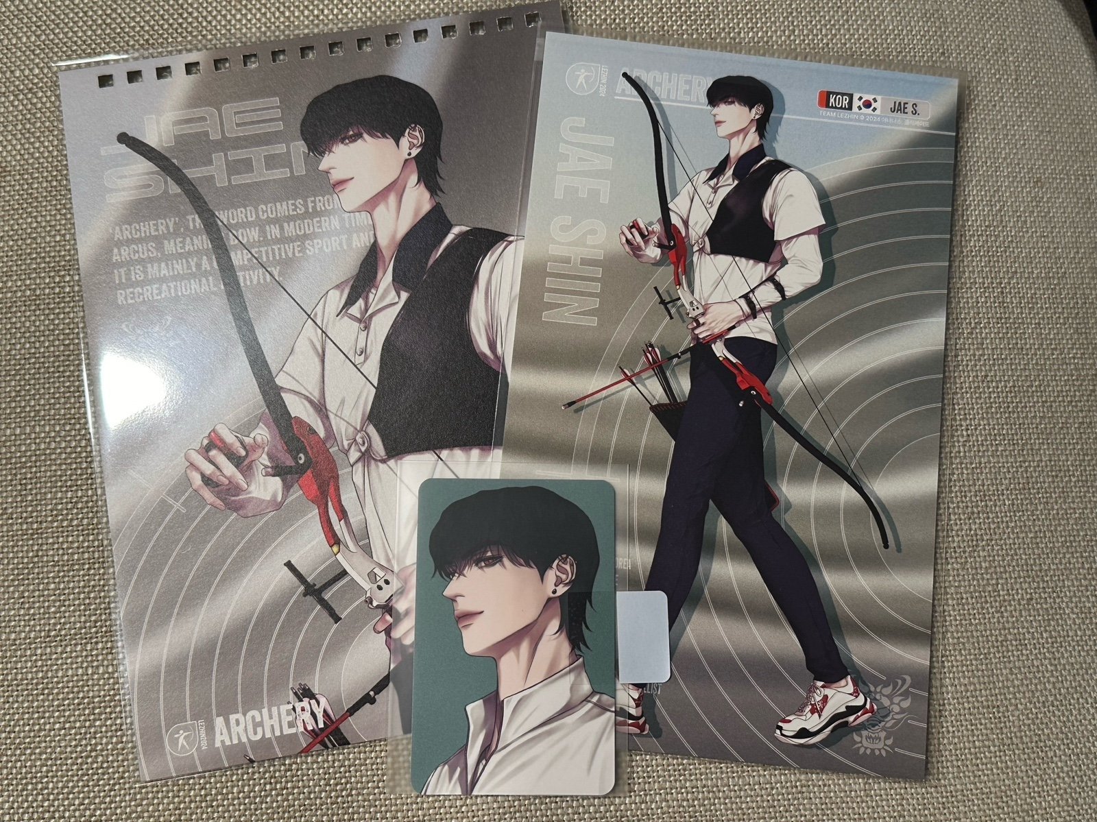 lezhin 2024 The Ghosts nocturne calender set