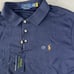 Polo Ralph Lauren Mens Polo Shirt XL Blue Classic Slim Fit Multi-Colored Pony