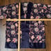 Rare Vintage VICTORIA'S SECRET Gold Label Satin Floral Kimono Robe