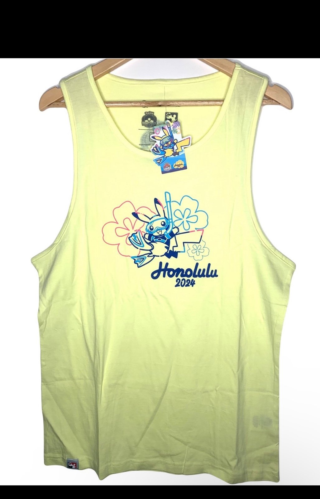 Pokémon yellow tank top