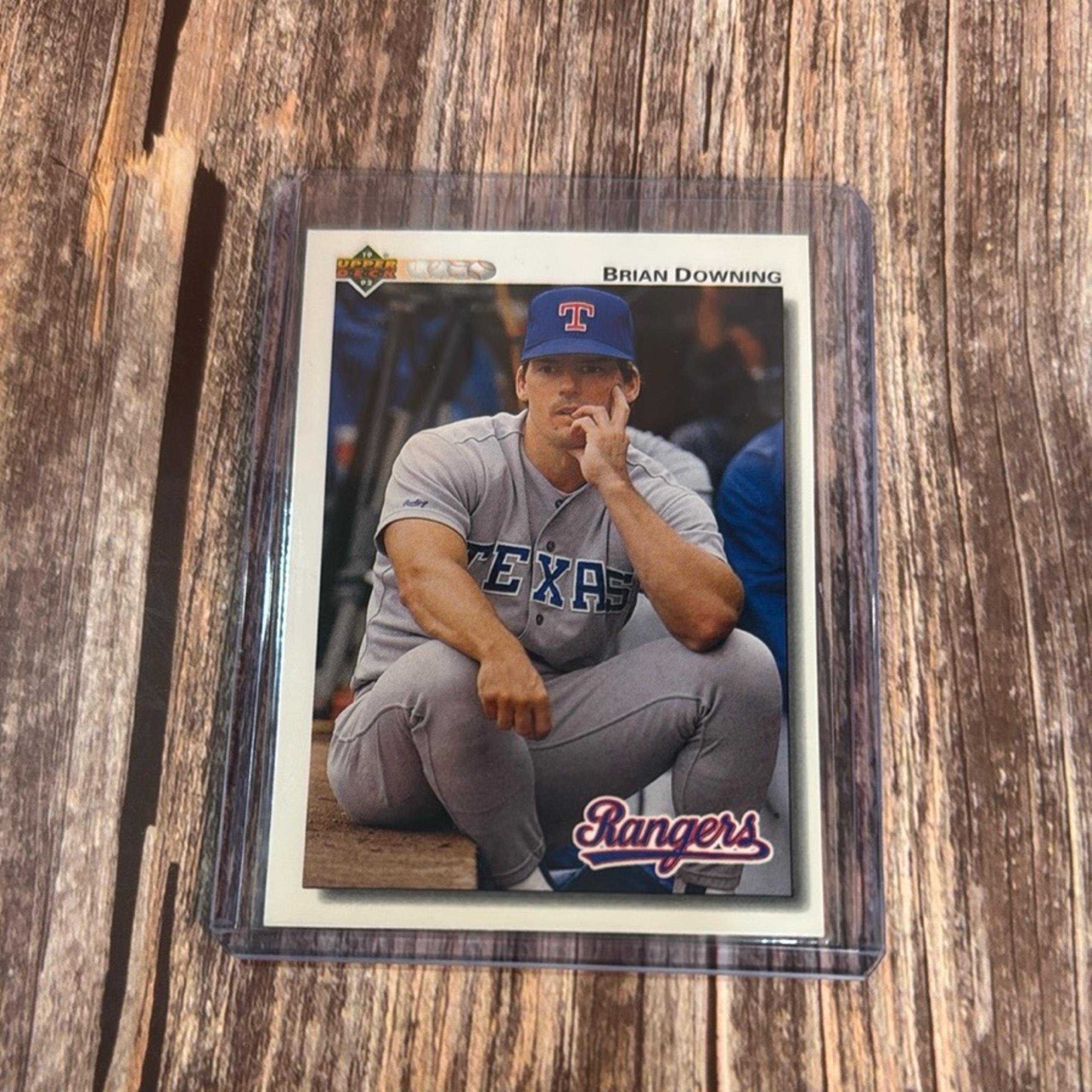 1992 Upper Deck Brian Downing #483 Baseball Trading Card Item #ME4991