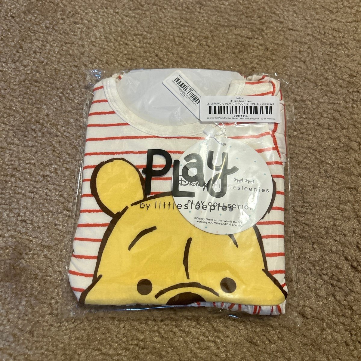 Little Sleepies Winnie the Pooh Skater Dress