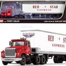 Ford LT-9000 Day Cab with Vintage 40' Dry Goods Tandem-Axle Trailer