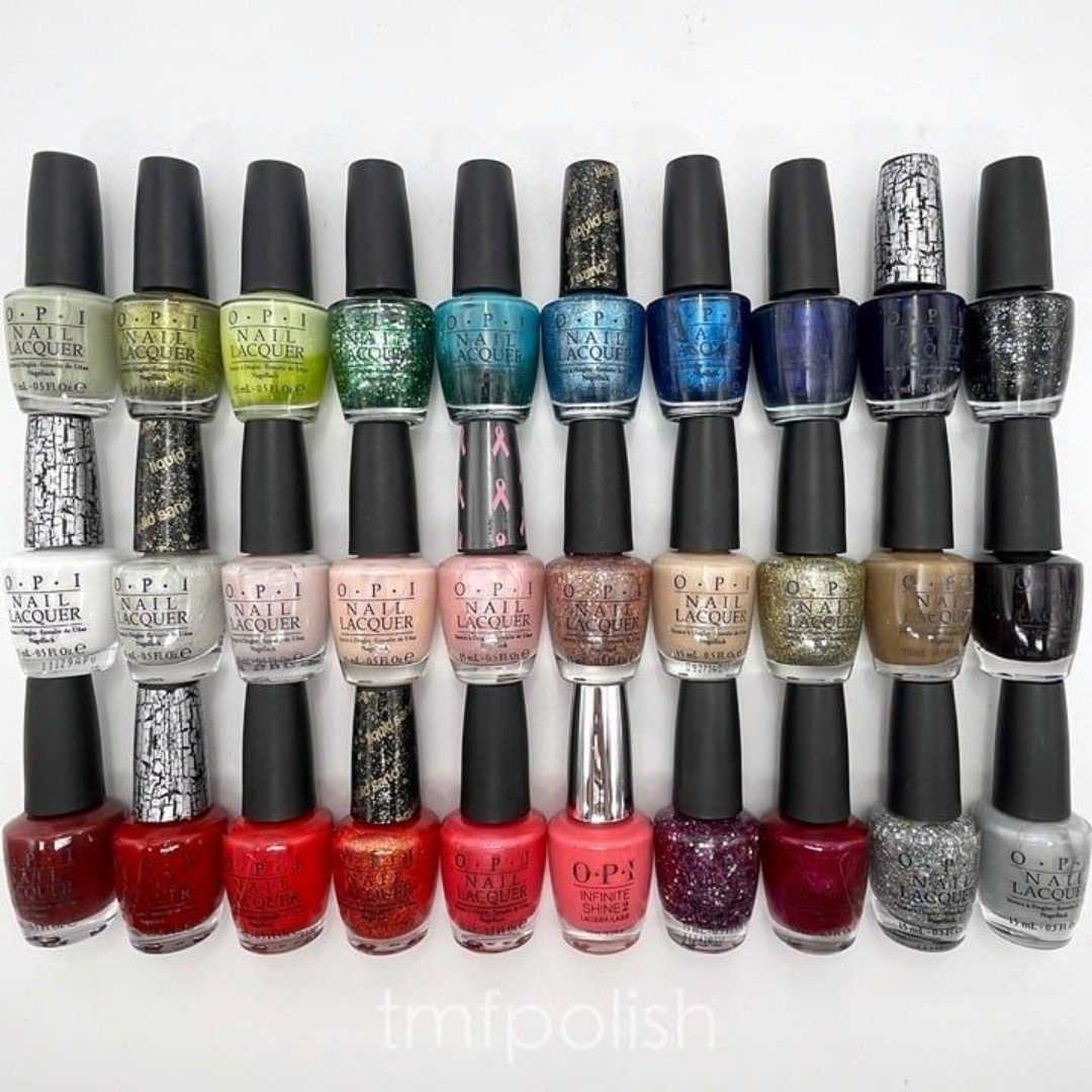 Lot of 30 OPI Nail Polishes Bundle