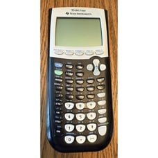 Texas Instruments TI-84 Plus Graphing Calculator Black With Cover