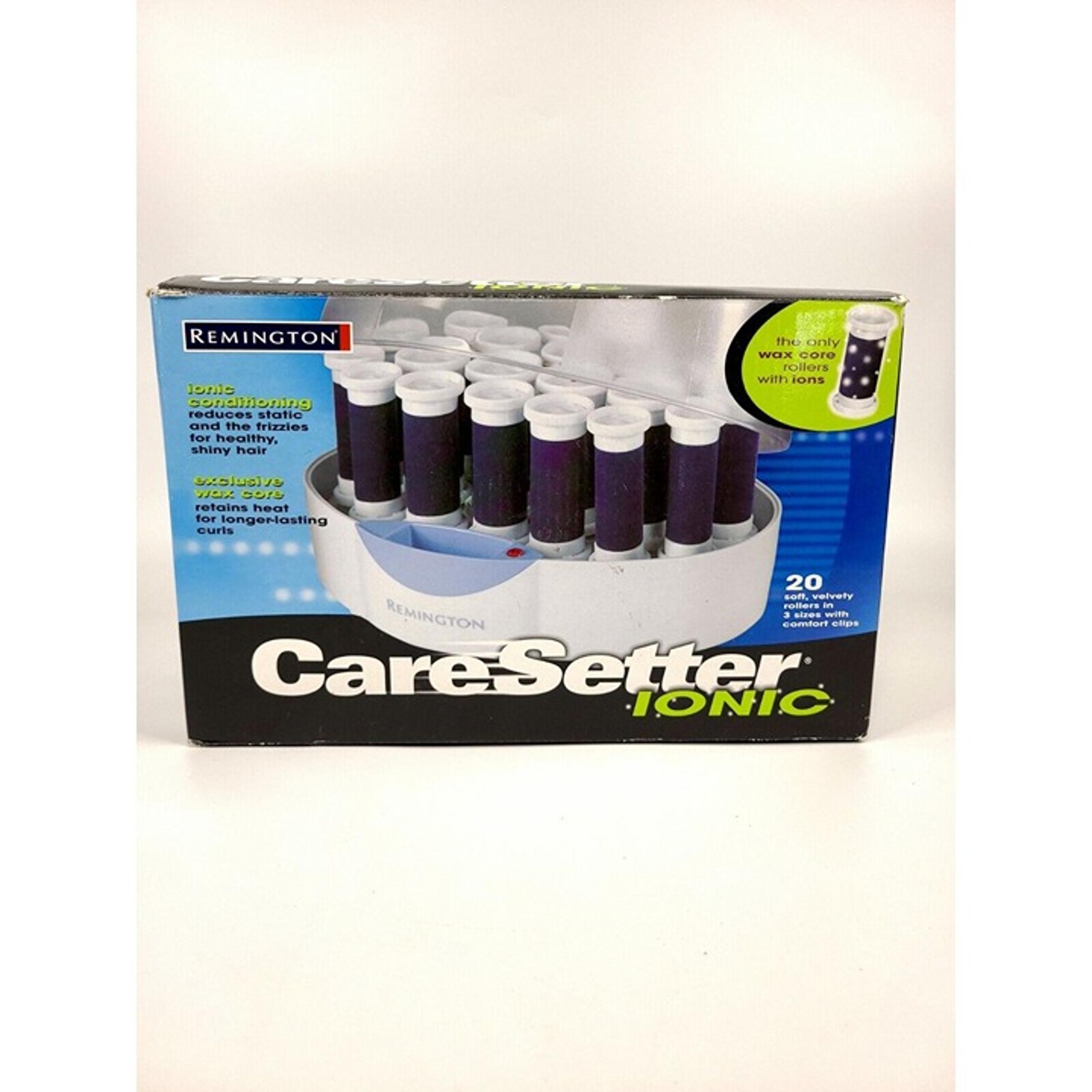 Remington Caresetter Ionic Hot Rollers Velvet Flocked 20 Rollers w/ ClipsOpenBox
