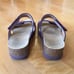Dansko Maddy Purple Milled Nubuck Leather Women’s Slip-On Wedge size 41