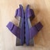 Dansko Maddy Purple Milled Nubuck Leather Women’s Slip-On Wedge size 41