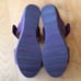 Dansko Maddy Purple Milled Nubuck Leather Women’s Slip-On Wedge size 41