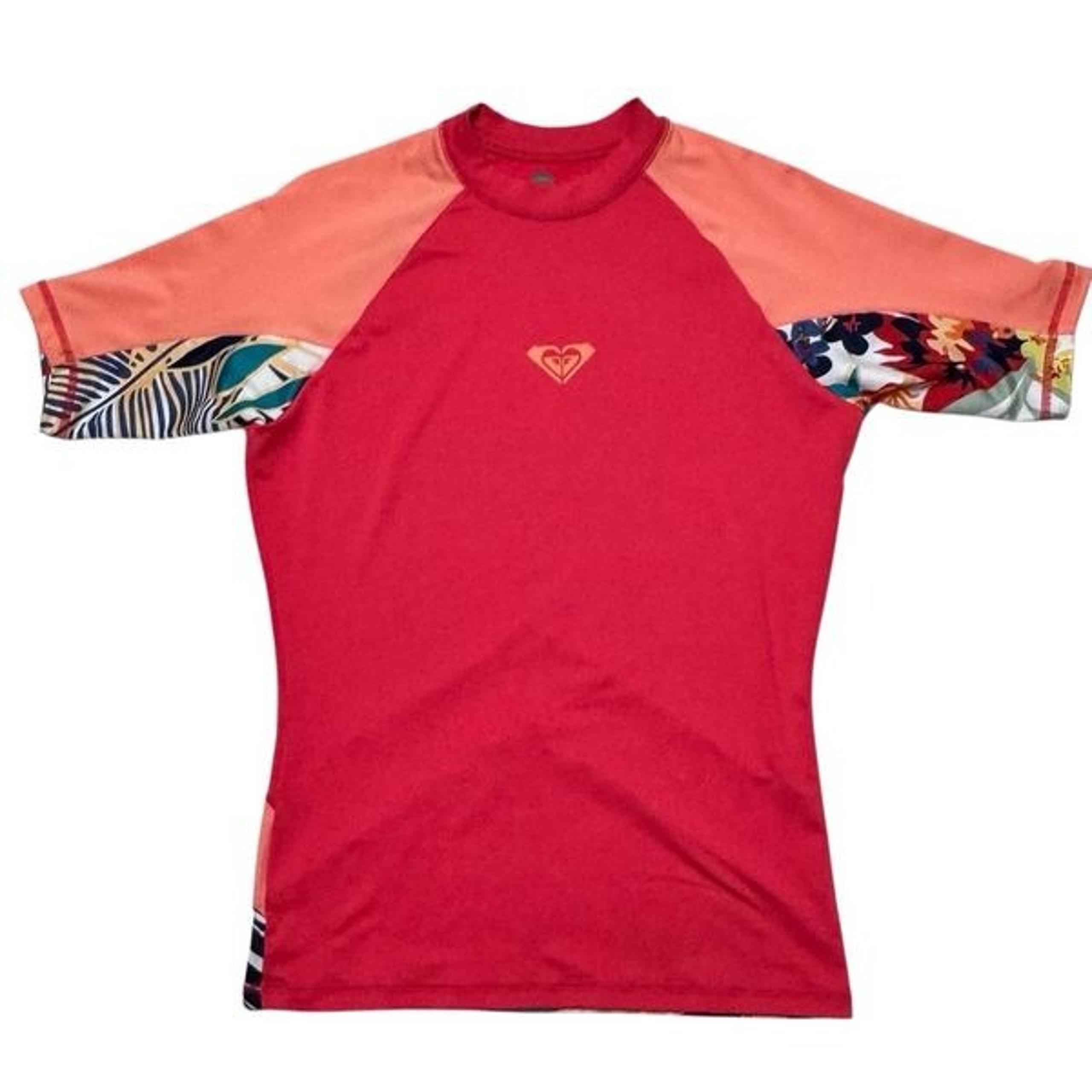 XY Short Sleeve Rashguard Shirt Sz XL - Roxy