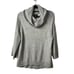 C by Bloomingdale’s 100% cashmere gray sweater women’s small oversized