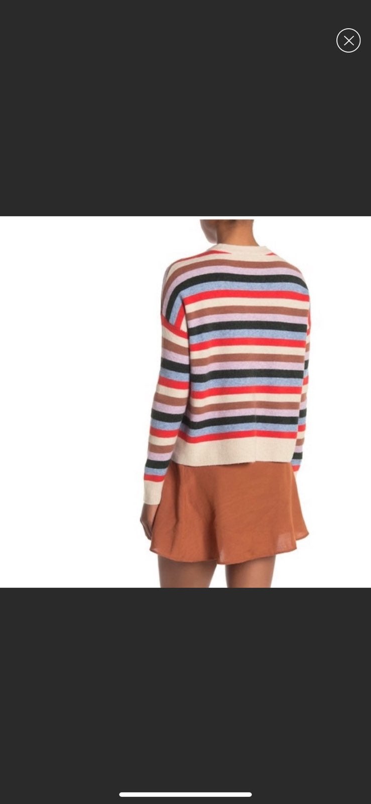 Madewell Stripe Pullover Sweater S