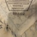 Hand-Printed Wall Hanging Tablecloth 100% Cotton Hand-Made 30 x 30 Black White