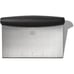 New Good Grips Bench Scraper & Chopper, Stainless Steel, 1 Count