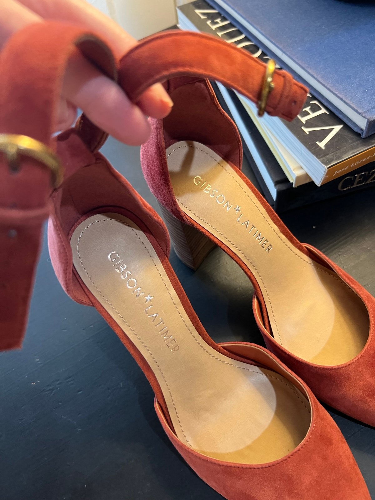 Gibson Latimer Suede Heels women’s size 8 1/2