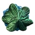 Anthropologie Blue Hydrangea Hand Blown Glass Ornament New Rare Discontinued
