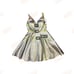 New JVNI by Jovanni Metallic GoldPlunging Neckline Homecoming Semi Formal Dress