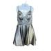 New JVNI by Jovanni Metallic GoldPlunging Neckline Homecoming Semi Formal Dress