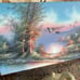 Beautiful Original Vibrant Duck/Mallard Oil Painting Signed On Canvas 36 X 24”