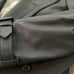 ABRIERTO Black Trench Coat with Belt
