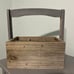 Barn wood organizer.