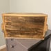 Barn wood organizer.