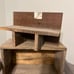 Barn wood organizer.