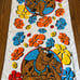 Vintage scooby doo towel 90s hanna barbera cartoon tv show promo
