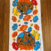 Vintage scooby doo towel 90s hanna barbera cartoon tv show promo