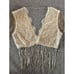 Nidodileda Designer Sequins Crop Shawl Lace Cream Size Small