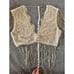 Nidodileda Designer Sequins Crop Shawl Lace Cream Size Small