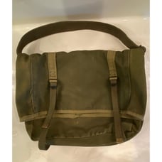 Army Replica Tactical Army Green Backpack w/metal clasps/tip Bucket Style