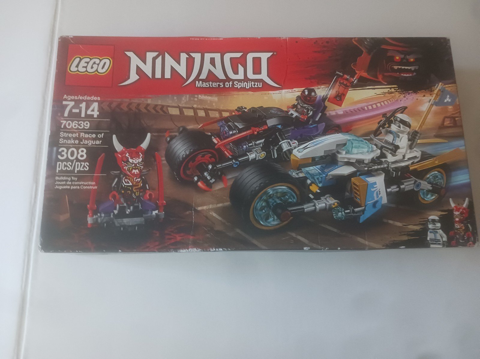 LEGO 70639 Ninjago Masters of Spinjitsu Street Race of Snake Jaguar -Retired