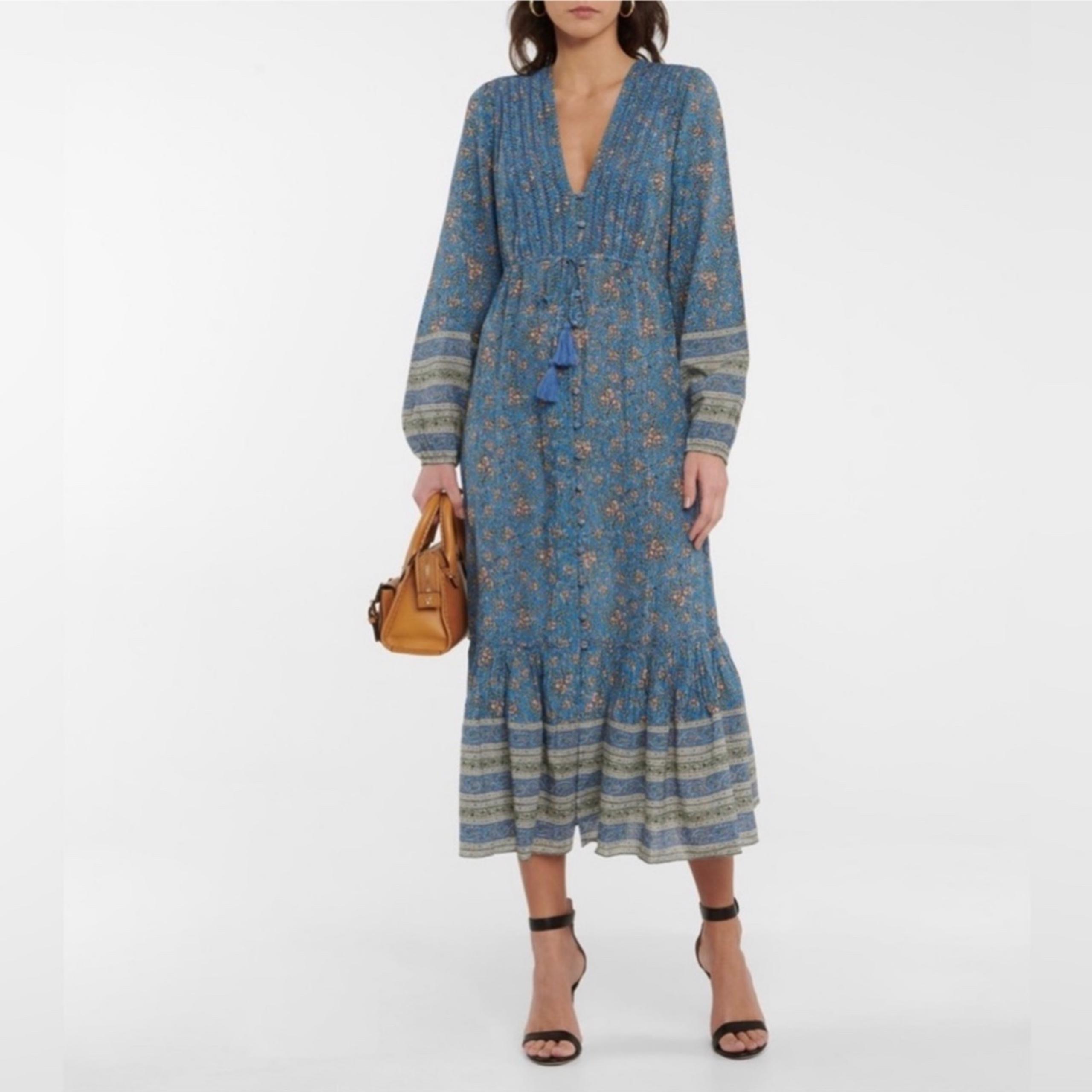 NWT VERONICA BEARD Kameya Floral Maxi Dress Size M