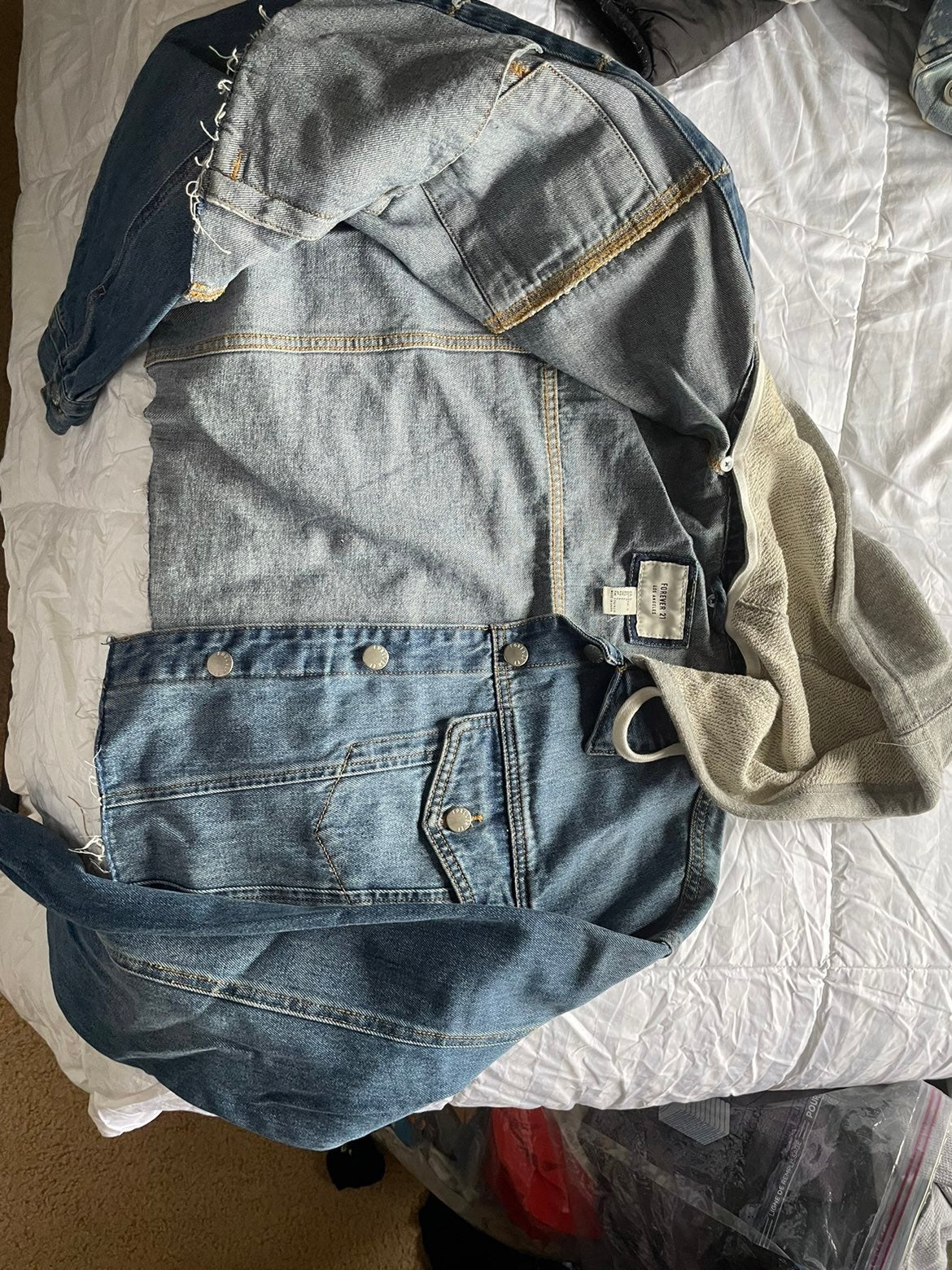 Crop jean jackets