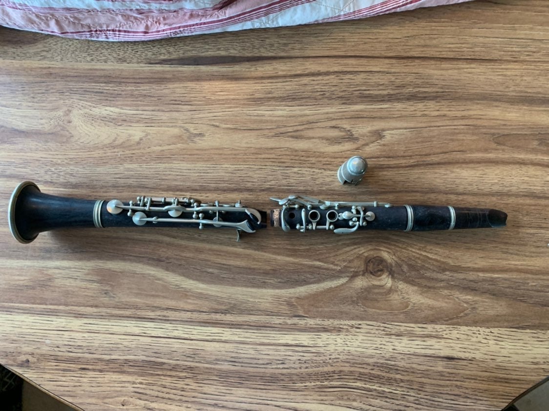 Antique Wooden Clarinet