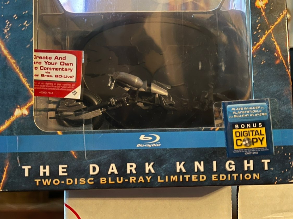 DARK KNIGHT BATMAN BLU-RAY BATPOD JOKER