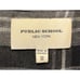 PUBLIC SCHOOL New York Black Plaid Wool Button Up Mini Dress Women's Size Medium